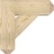 Ekena Millwork Traditional Craftsman Rough Sawn Bracket w/ Offset Brace, Douglas Fir, 8"W x 22"D x 22"H BKT0806X22X22TRA04RDF - alternate 4